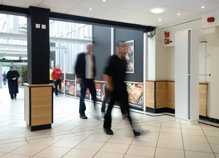 Welcome Break for JS Air Curtains