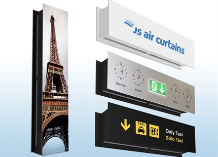 Air curtains by design