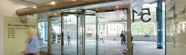 JS Air Curtains goes to great lengths at 151 Buckingham Palace Road