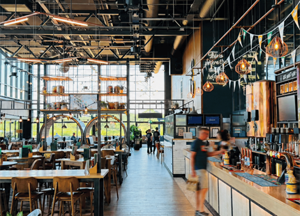 Comfort on tap at Everards Meadows Beer Hall