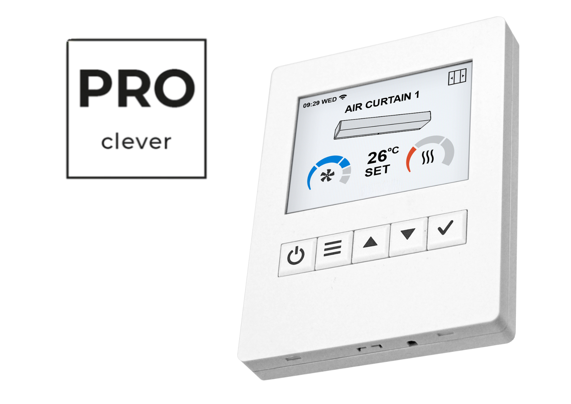 Air only controller pictured