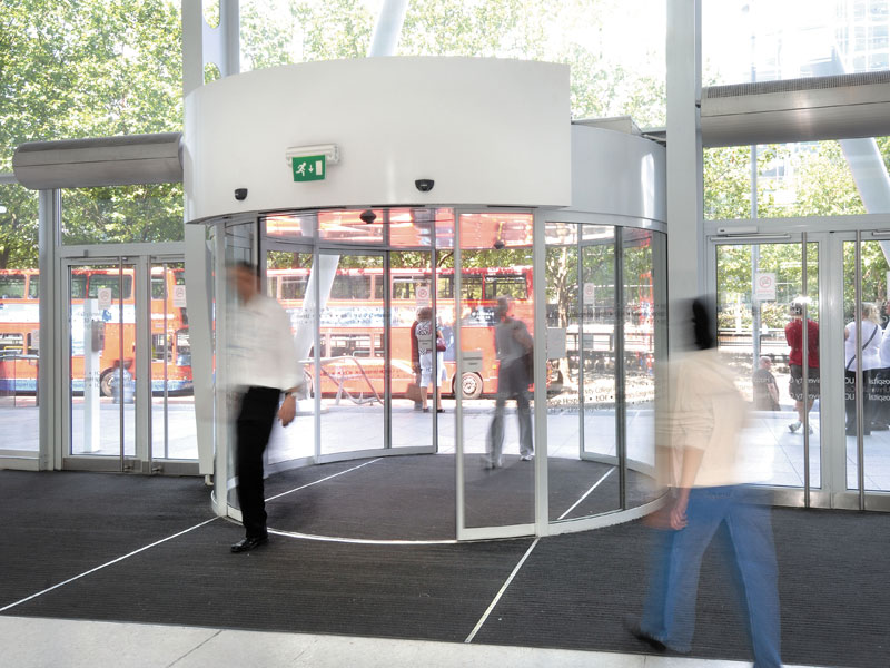 Rotowind air curtain at University College Hospital, London